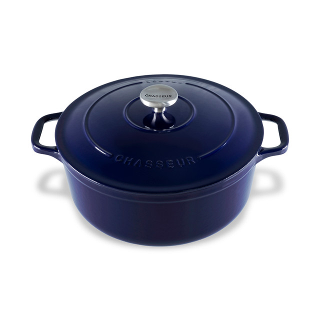 chasseur Round French Oven French Blue