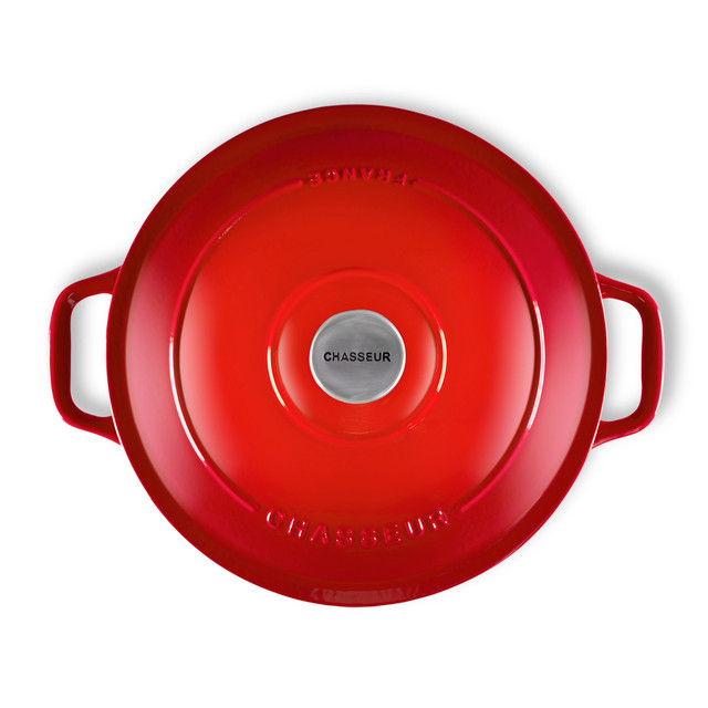 Chasseur Round French Oven Inferno Red