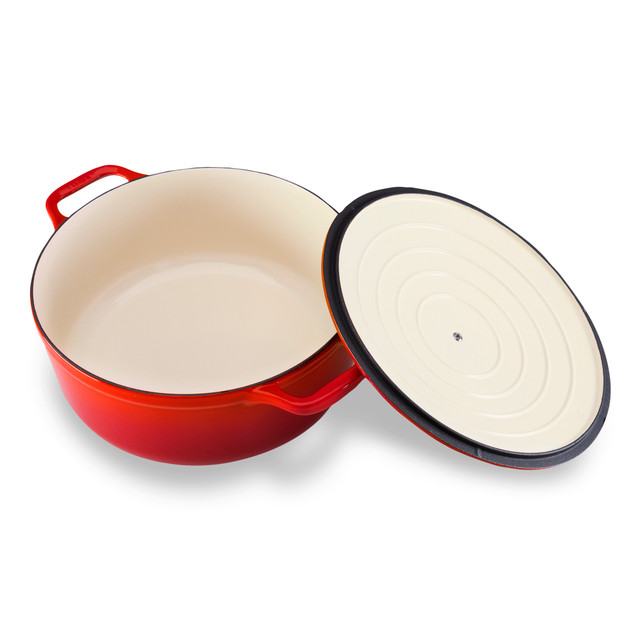 Chasseur Round French Oven Inferno Red