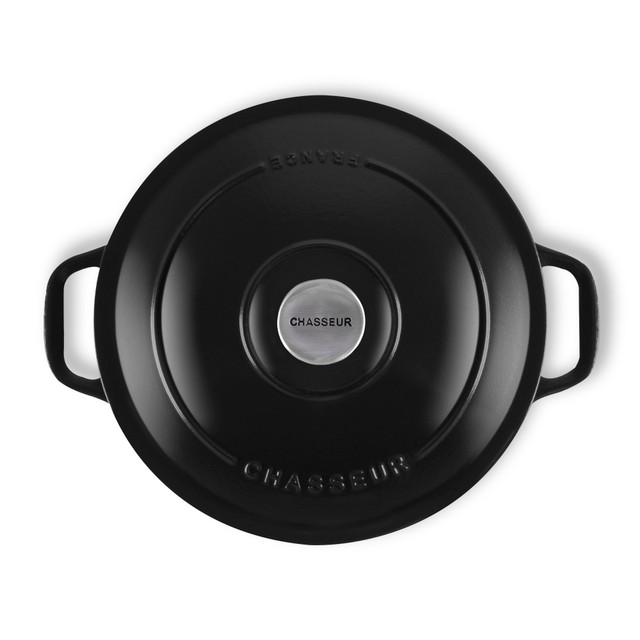 Chasseur Round French Oven Matte Black