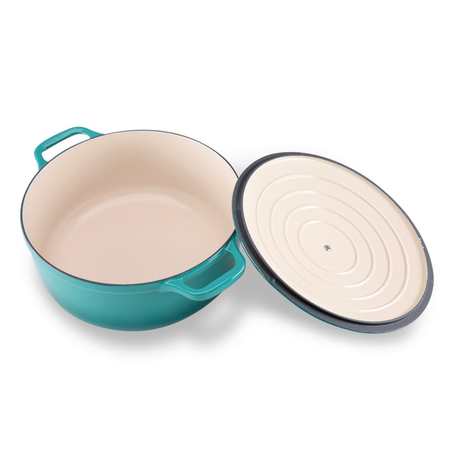 Chasseur Round French Oven Mediterranean Blue