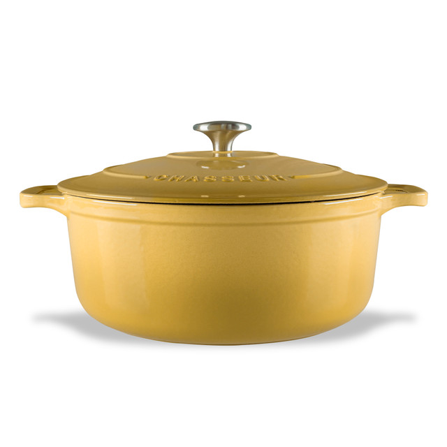 Chasseur Round French Oven Mustard