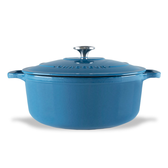 Chasseur Round French Oven Sky Blue