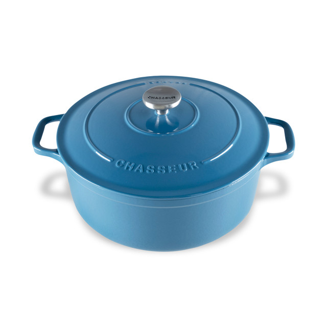 chasseur Round French Oven Sky Blue