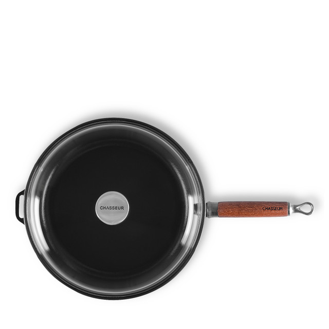 chasseur Saute Pan with Glass Lid Sky Blue