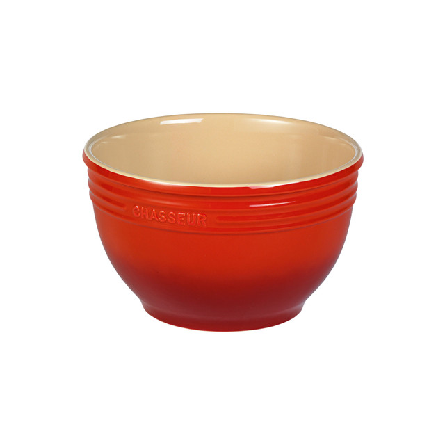 chasseur Small Mixing Bowl 20.5 x 12cm/2.2L Red