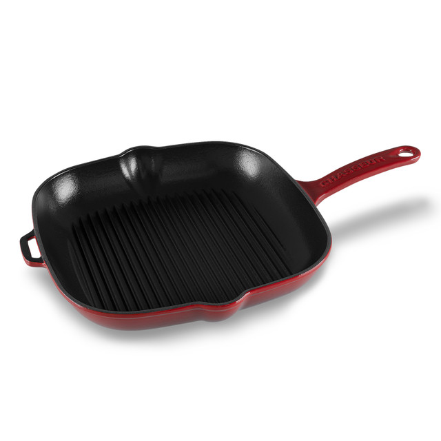 Chasseur Square Grill 25cm Bordeaux
