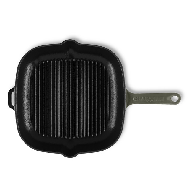 chasseur Square Grill 25cm Caviar