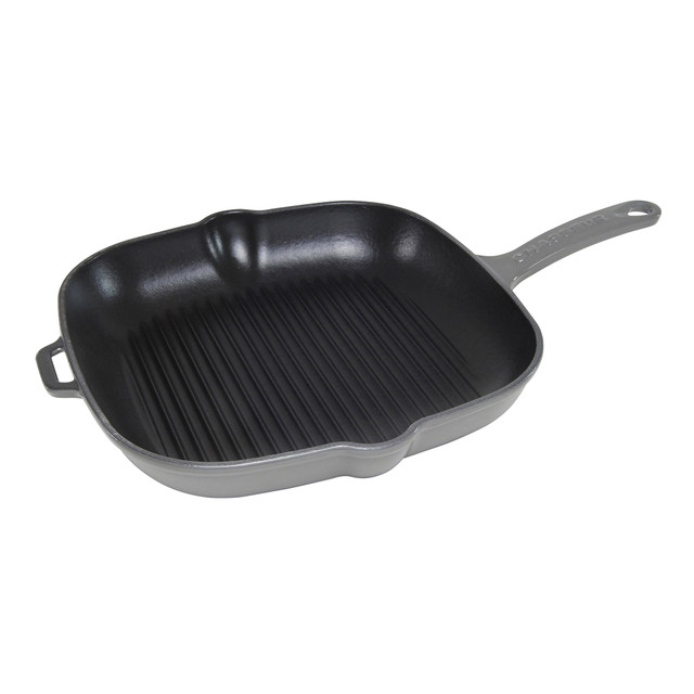 chasseur Square Grill 25cm Celestial Grey