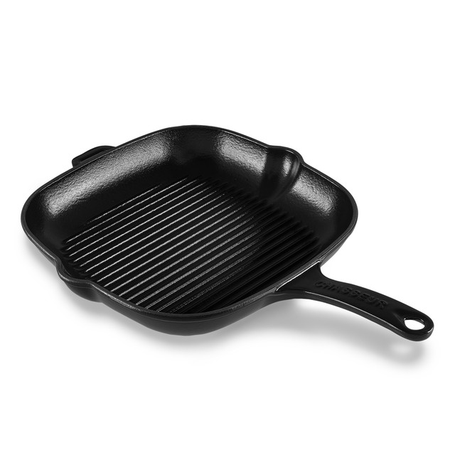 Chasseur Square Grill 25cm Matte Black