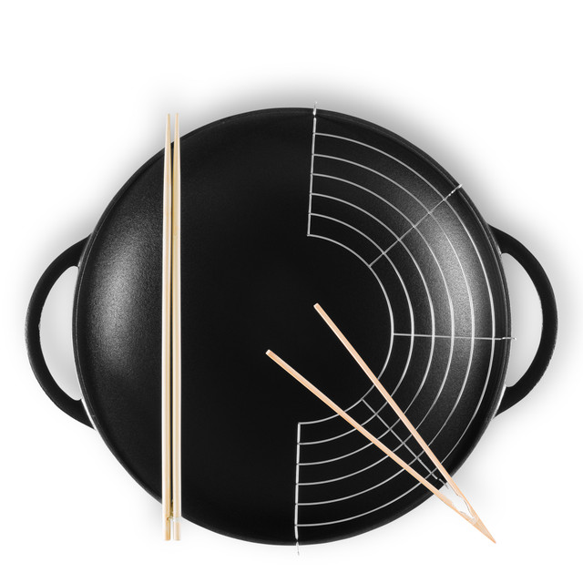 Chasseur Wok Matte Black