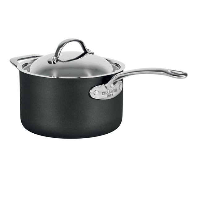 chasseur Cinq Etoiles 20cm/3.6L Saucepan with Lid and Helper Handle