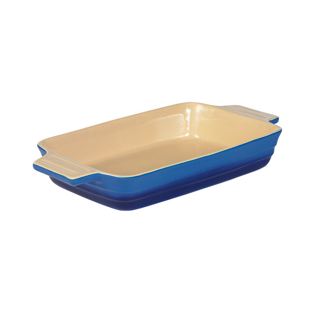 chasseur Large Rectangular Baker 32 x 24 x 6cm/3L Blue