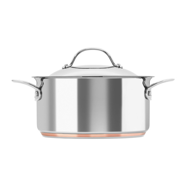 Chasseur Le Cuivre 24 X 11.5cm/5.2L Casserole With Lid