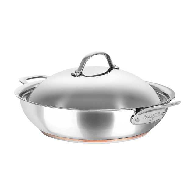 chasseur Le Cuivre 32cm/5.6L Chef Pan with 2 Side Handles