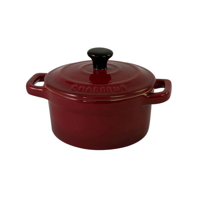 chasseur Mini Cocotte 10cm diam. x 9cm/300ml Bordeaux