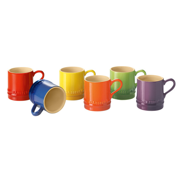chasseur Petit Cup 100ml 6 Piece Set - Assorted Colours