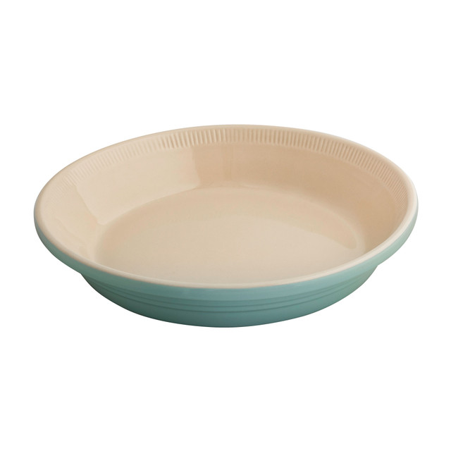chasseur Pie Dish 25cm diam. x 5cm/1.4L Duck Egg Blue