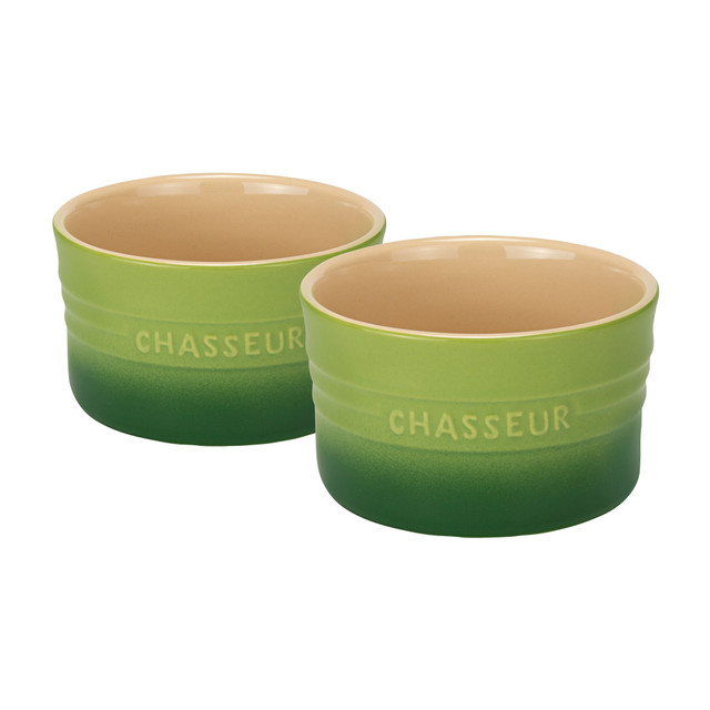 chasseur Ramekin 9.5cm diam. x 5.6cm/250ml 2 Piece Set Set Apple