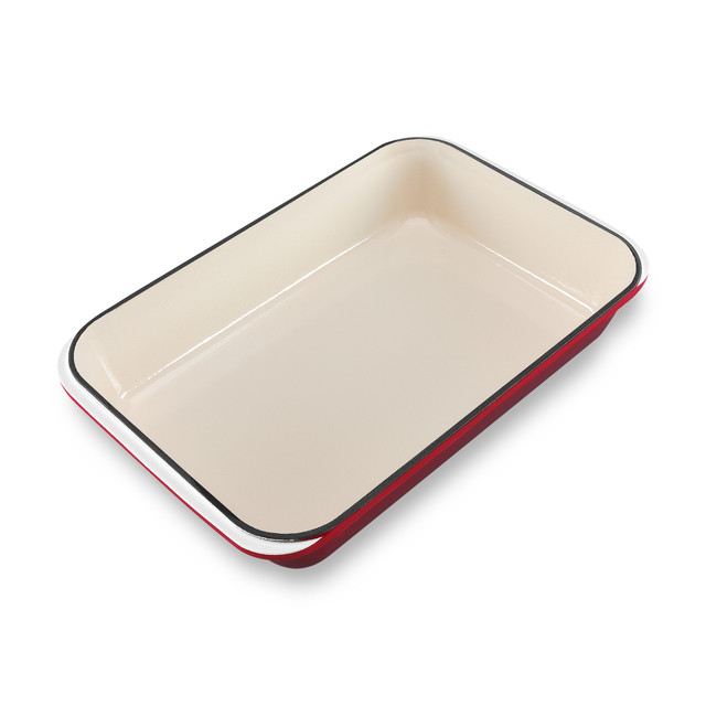 Chasseur Rectangular Roasting Pan 40 X 26cm Bordeaux