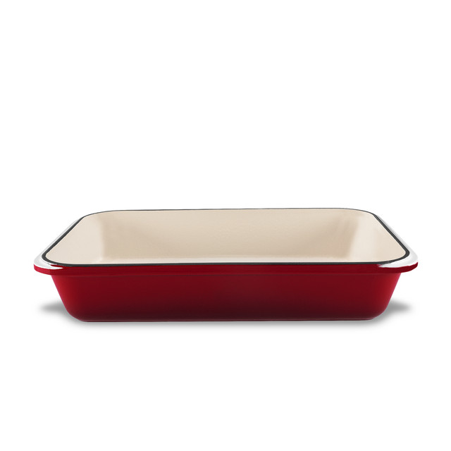 chasseur Rectangular Roasting Pan 40 x 26cm Bordeaux