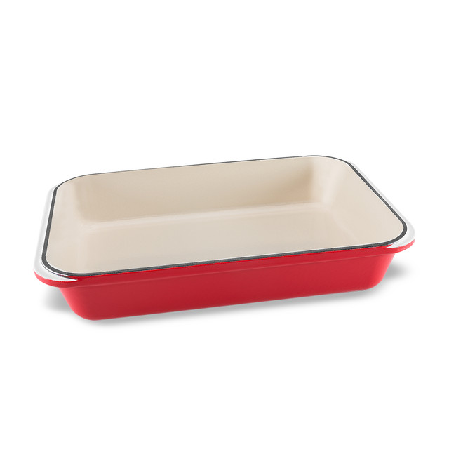 Chasseur Rectangular Roasting Pan 40 X 26cm Federation Red