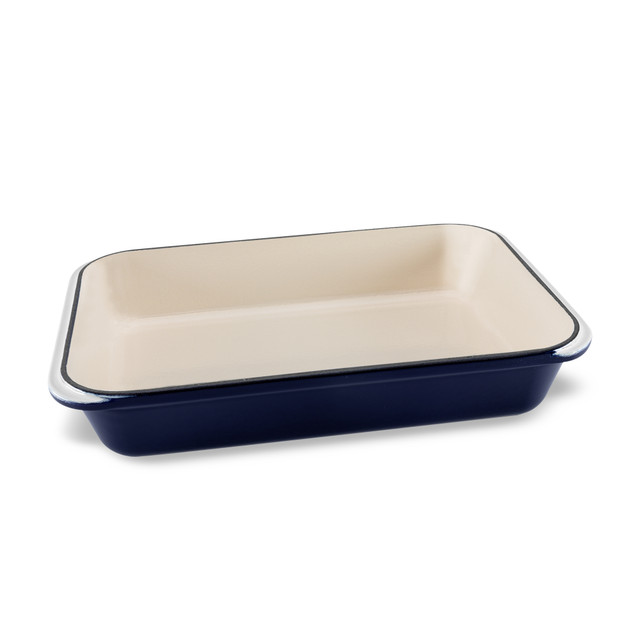 Chasseur Rectangular Roasting Pan 40 X 26cm French Blue