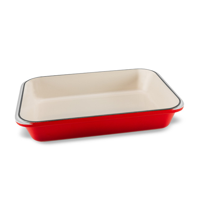 Chasseur Rectangular Roasting Pan 40 X 26cm Inferno Red