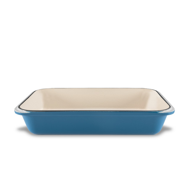 chasseur Rectangular Roasting Pan 40 x 26cm Sky Blue