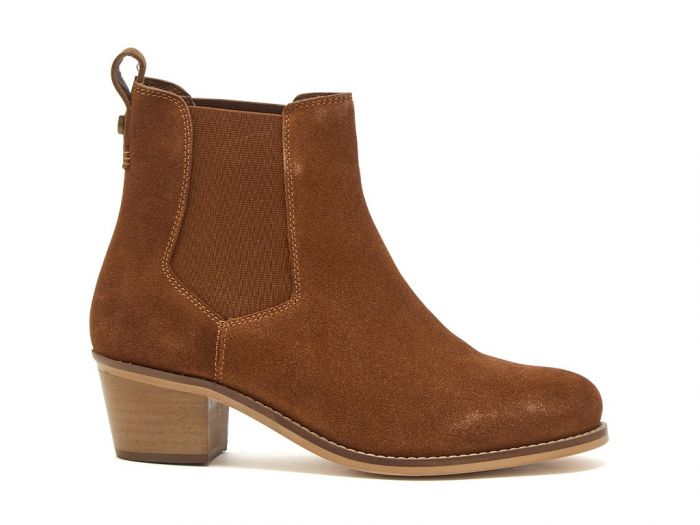 chatham marine Barbury - Premium Suede Mid-Heel Chelsea Boots