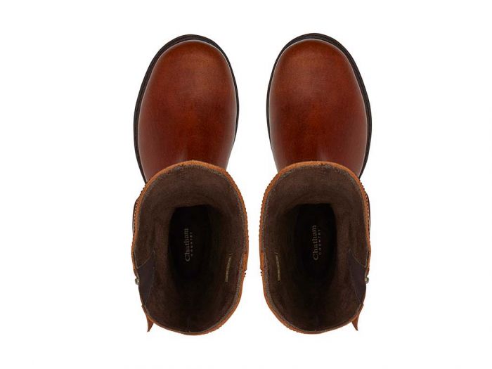 Chatham Marine Brooksby - Waterproof Suede Knee-High Riding Boots