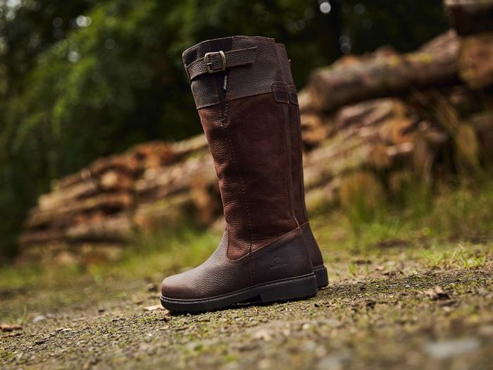 chatham marine Brooksby - Waterproof Suede Knee-High Riding Boots