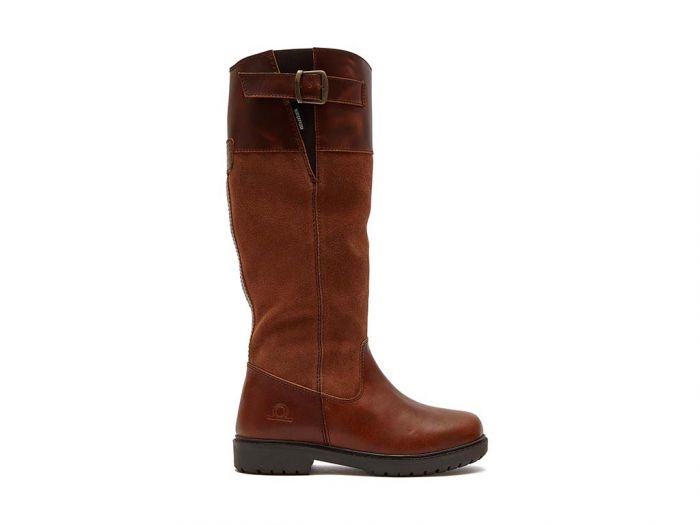 chatham marine Brooksby - Waterproof Suede Knee-High Riding Boots