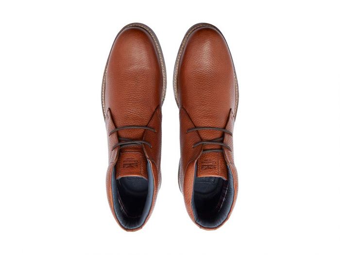 Chatham Marine Buckland - Tumbled Leather Lace-Up Boots