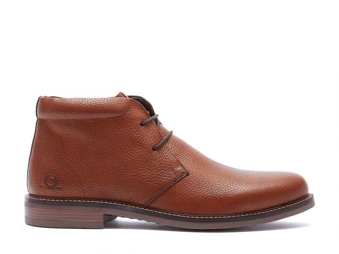 chatham marine Buckland - Tumbled Leather Lace-Up Boots