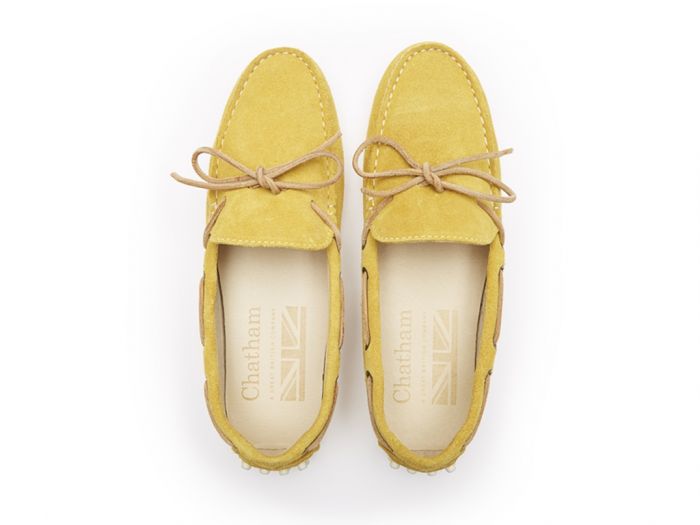 Chatham Marine Aria - Suede Driving Moccasins