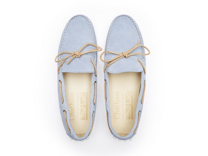 Chatham Marine Aria - Suede Driving Moccasins