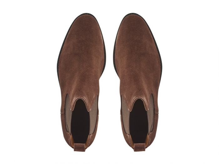 Chatham Marine Lynch - Premium Suede Chelsea Boots