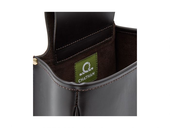 Chatham Marine Premium Pull Up Leather Panier Bag