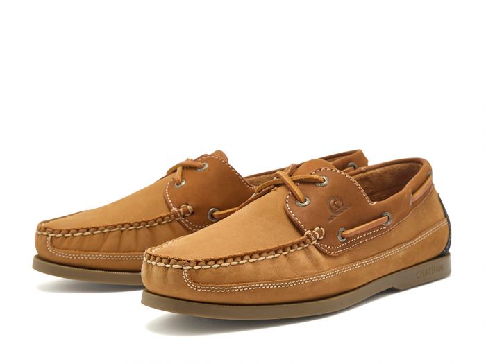 Chatham Marine Chatham X Joules Boardwalk - Premium Nubuck Deck Shoe