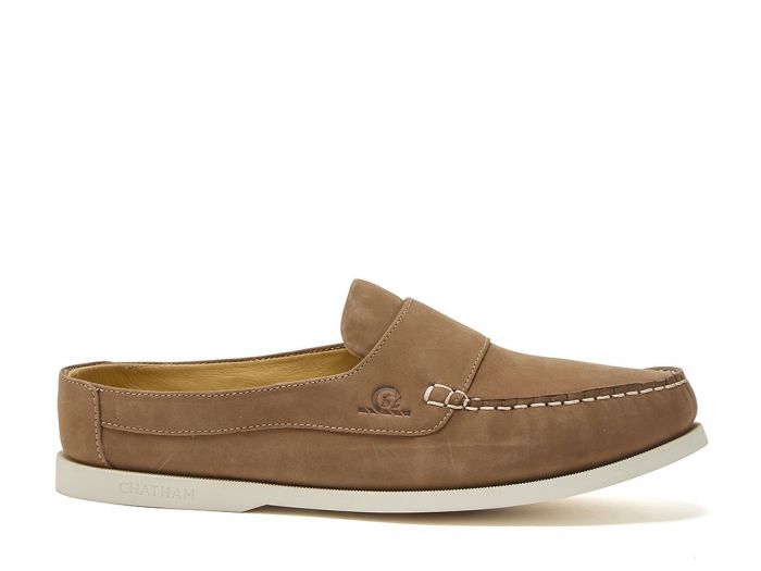 chatham marine Chatham X Joules Buoy - Mocassin Premium Nubuck Slip-On Deck Shoes