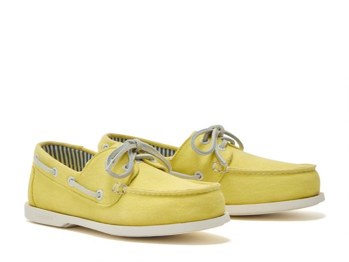 Chatham Marine Chatham X Joules Jetty Lady - Canvas Boat Shoes