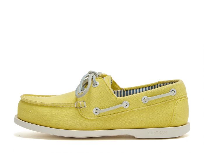 Chatham Marine Chatham X Joules Jetty Lady - Canvas Boat Shoes