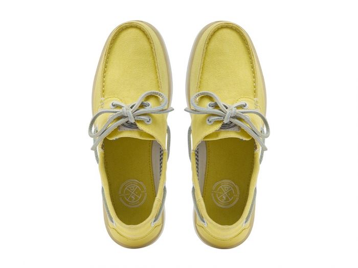 Chatham Marine Chatham X Joules Jetty Lady - Canvas Boat Shoes