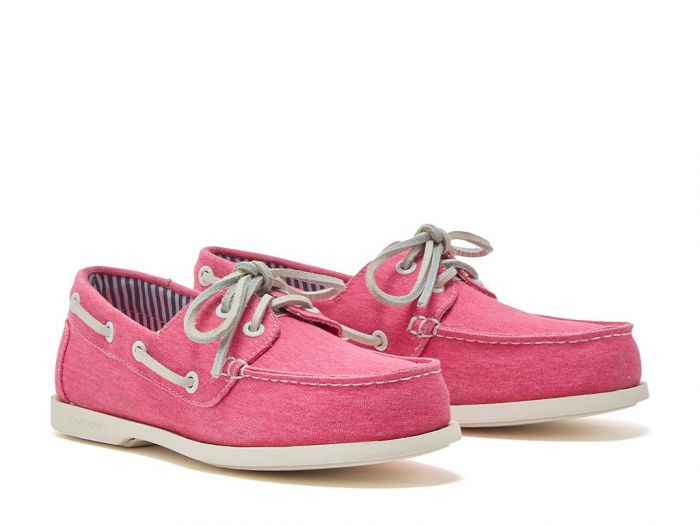Chatham Marine Chatham X Joules Jetty Lady - Canvas Boat Shoes