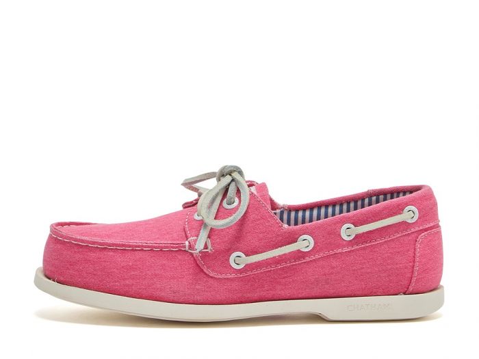 Chatham Marine Chatham X Joules Jetty Lady - Canvas Boat Shoes