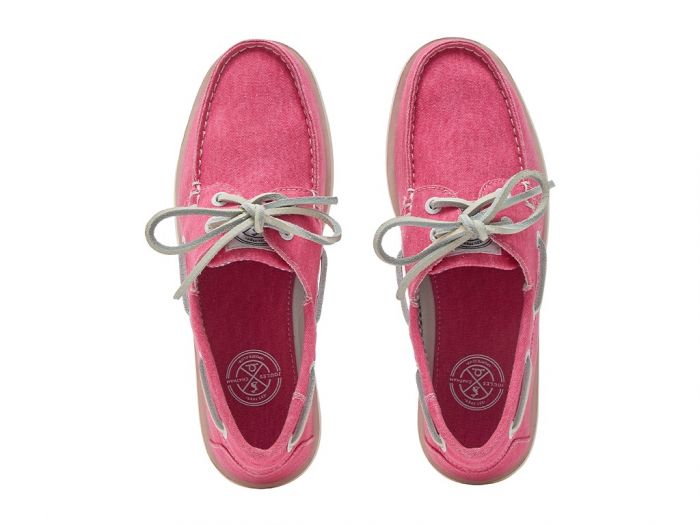 Chatham Marine Chatham X Joules Jetty Lady - Canvas Boat Shoes