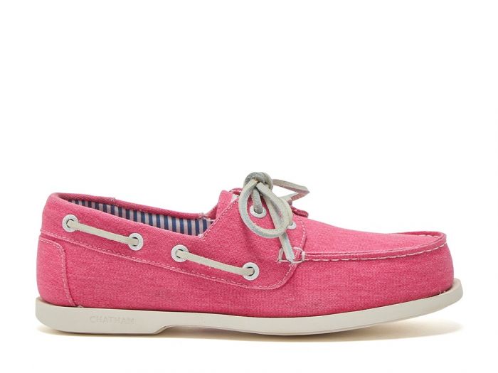 chatham marine Chatham X Joules Jetty Lady - Canvas Boat Shoes