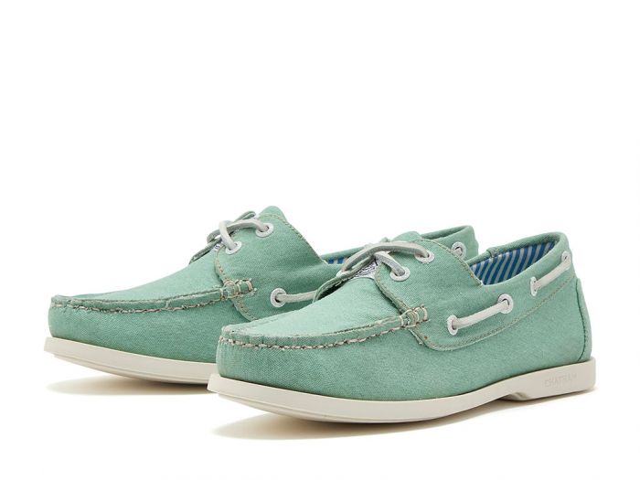 Chatham Marine Chatham X Joules Jetty Lady - Canvas Boat Shoes