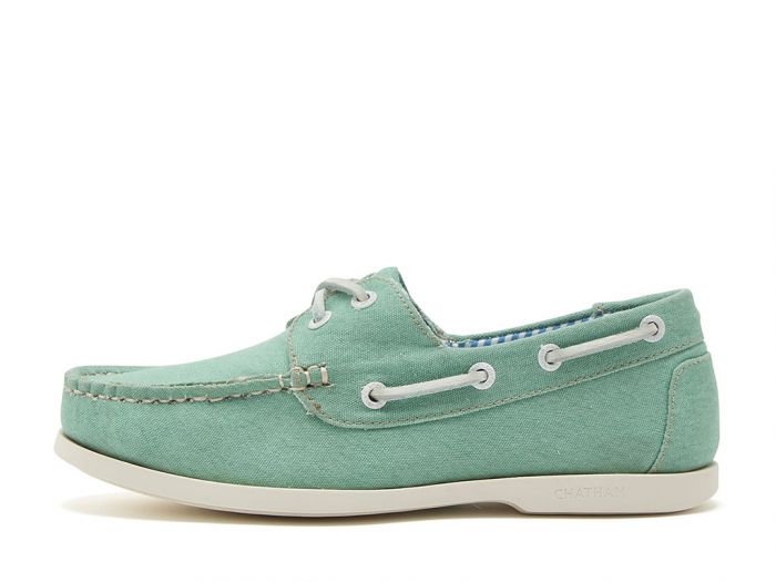 Chatham Marine Chatham X Joules Jetty Lady - Canvas Boat Shoes